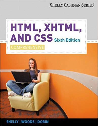 Html Xhtml And Css Comprehensive Skills Assessment Manager Sam Office 2010 6Th